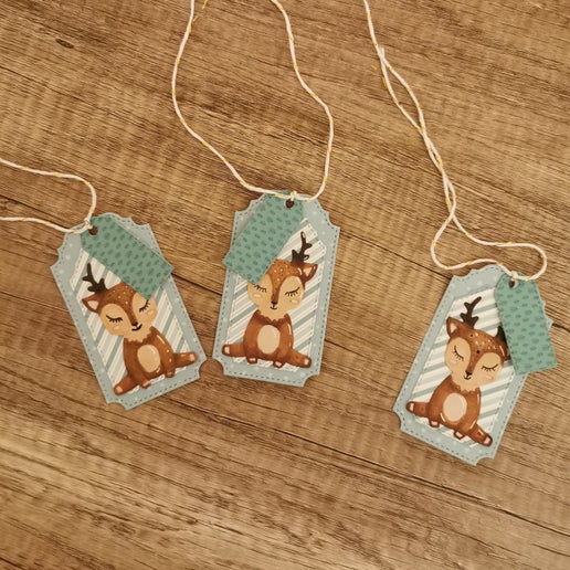 Baby Deer Gift Tags